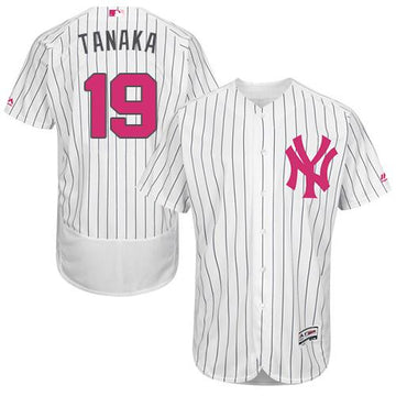 Masahiro Tanaka New York Yankees white Authentic jersey