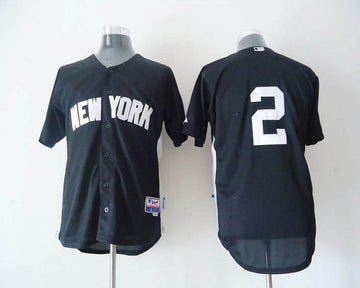Derek Jeter New York Yankees black Road jersey