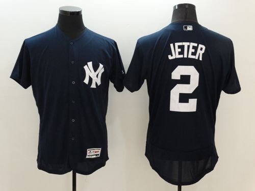 Derek Jeter New York Yankees navy Authentic jersey