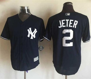 Derek Jeter New York Yankees navy jersey