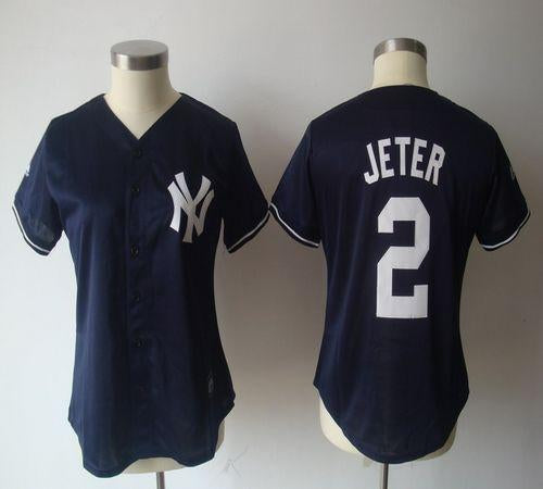 Derek Jeter New York Yankees navy Fashion jersey