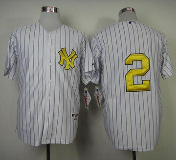 Derek Jeter New York Yankees white Fashion jersey