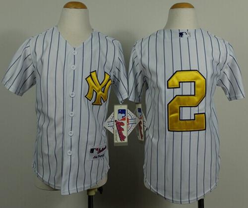 Derek Jeter New York Yankees white Fashion jersey