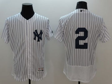 Derek Jeter New York Yankees white Authentic jersey