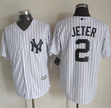 Derek Jeter New York Yankees white jersey
