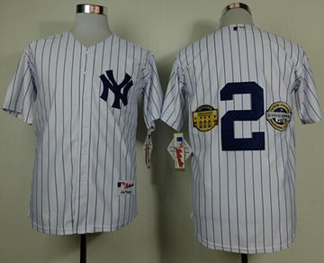 Derek Jeter New York Yankees white jersey