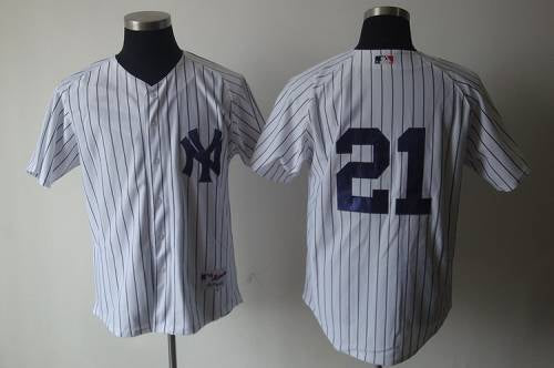 Paul O'Neill New York Yankees white Cooperstown jersey