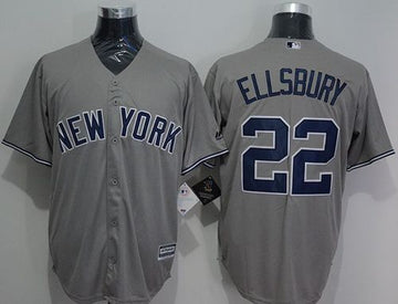 Jacoby Ellsbury New York Yankees grey jersey