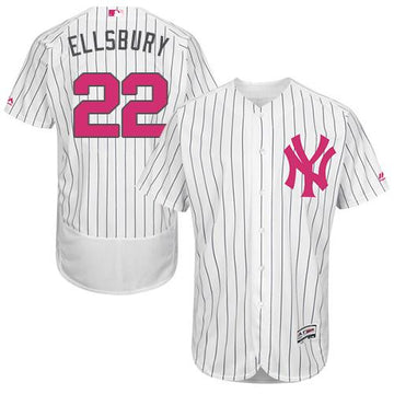 Jacoby Ellsbury New York Yankees white Authentic jersey