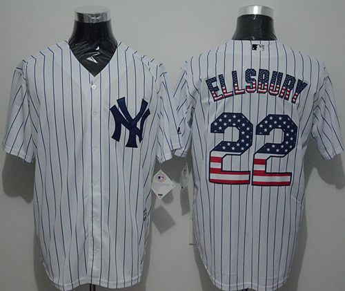 Jacoby Ellsbury New York Yankees white Fashion jersey