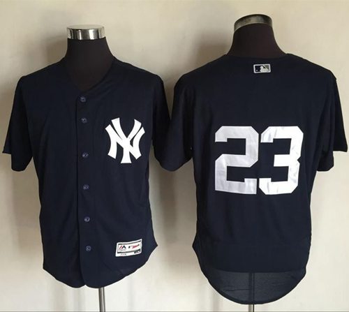 Don Mattingly New York Yankees navy Authentic jersey