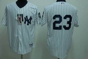 Don Mattingly New York Yankees white jersey