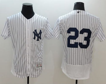 Don Mattingly New York Yankees white Authentic jersey