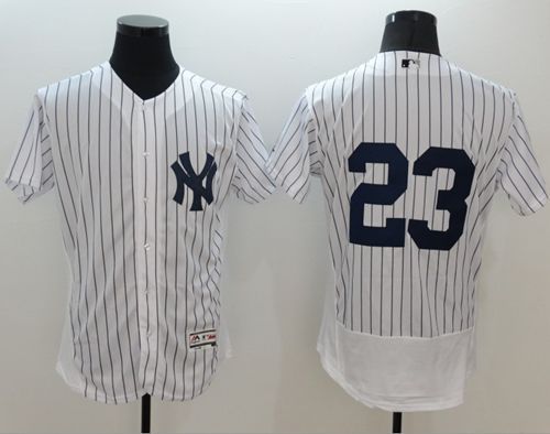 Don Mattingly New York Yankees white Authentic jersey