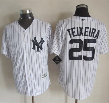 Mark Teixeira New York Yankees white jersey