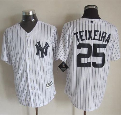 Mark Teixeira New York Yankees white jersey
