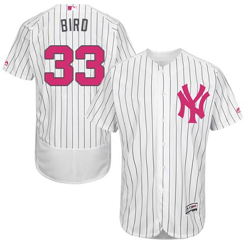 Greg Bird New York Yankees white Authentic jersey