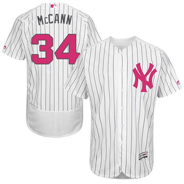 Brian McCann New York Yankees white Authentic jersey