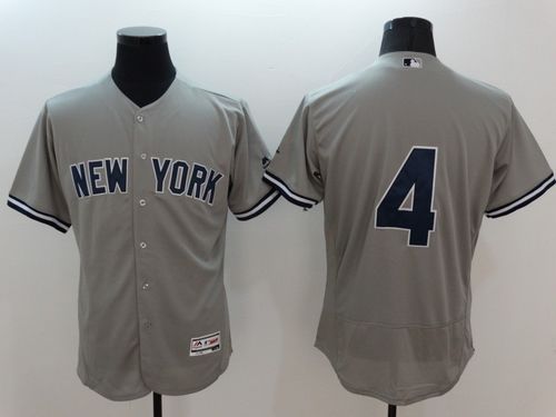 Lou Gehrig New York Yankees grey Authentic jersey