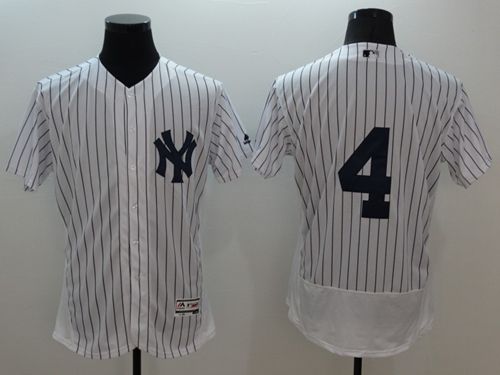 Lou Gehrig New York Yankees white Authentic jersey