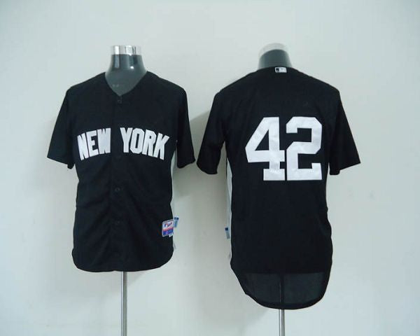 Mariano Rivera New York Yankees black Road jersey