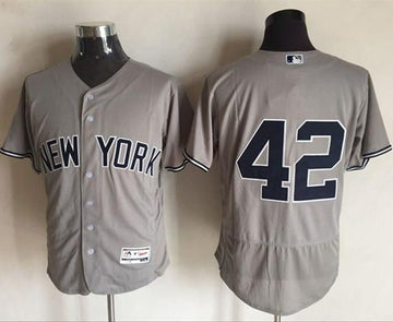 Mariano Rivera New York Yankees grey Authentic jersey