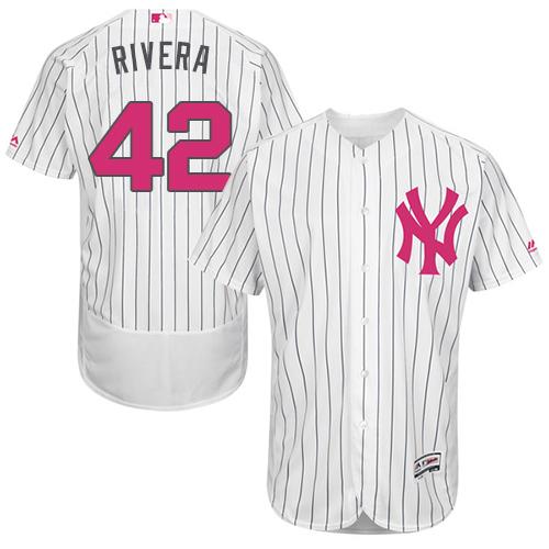 Mariano Rivera New York Yankees white Authentic jersey