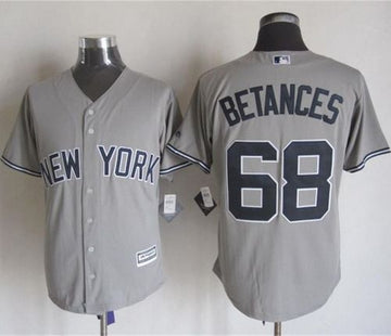 Dellin Betances New York Yankees grey jersey