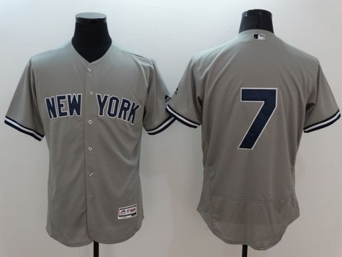 Mickey Mantle New York Yankees grey Authentic jersey