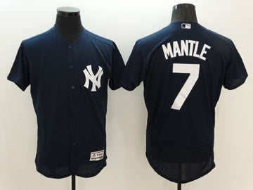 Mickey Mantle New York Yankees navy Authentic jersey