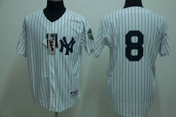 Yogi Berra New York Yankees white jersey