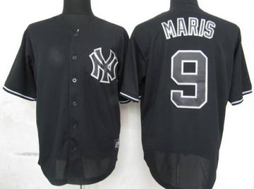 Roger Maris New York Yankees black Fashion jersey