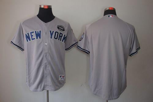 Custom New York Yankees grey jersey