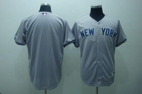 Custom New York Yankees grey jersey