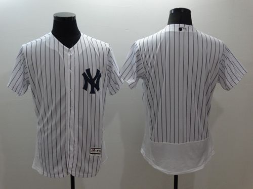 Custom New York Yankees white Authentic jersey