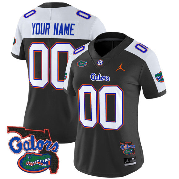 Custom Florida Gators black Vapor jersey
