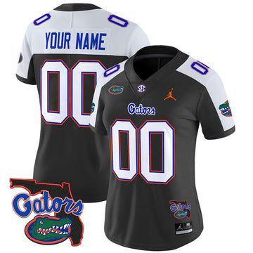 Custom Florida Gators black Vapor jersey
