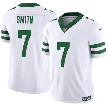Geno Smith New York Jets white Vapor jersey