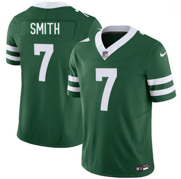 Geno Smith New York Jets green Vapor jersey