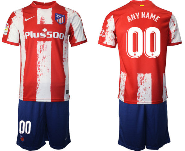 Custom Atletico Madrid Home jersey