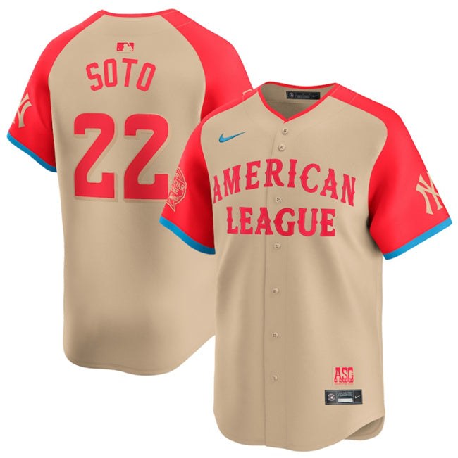 Juan Soto American League All-Star cream All-Star jersey