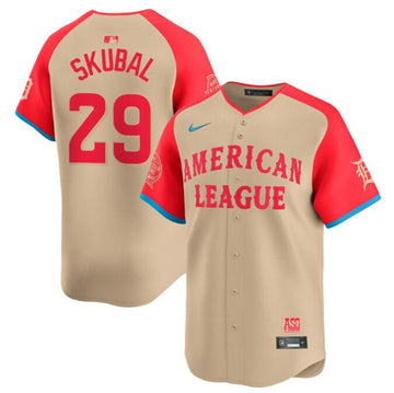 Tarik Skubal American League All-Star cream All-Star jersey