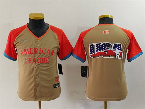 American League All-Star cream All-Star jersey
