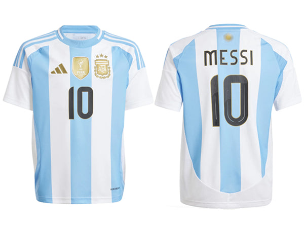 Lionel Messi Argentina National Team white-blue jersey