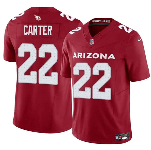 Michael Carter Arizona Cardinals red FUSE jersey