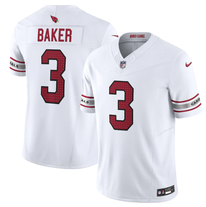 Budda Baker Arizona Cardinals white FUSE jersey
