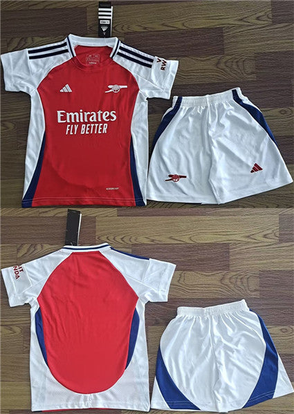 Custom Arsenal red-white jersey