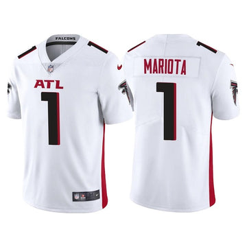Marcus Mariota Atlanta Falcons white jersey