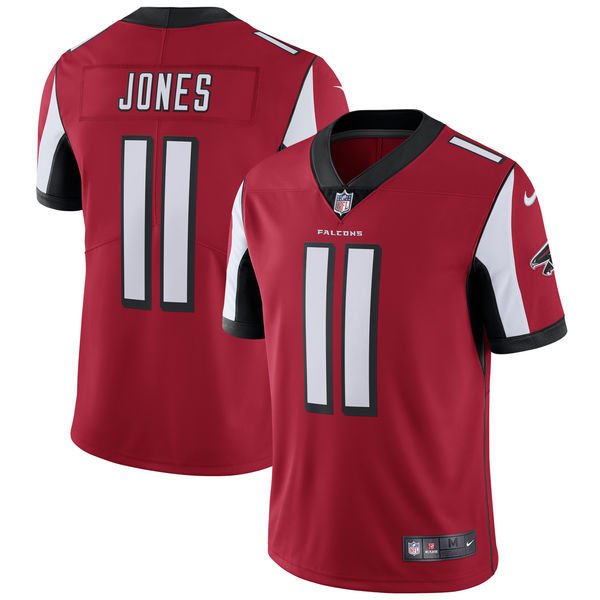 Julio Jones Atlanta Falcons red jersey