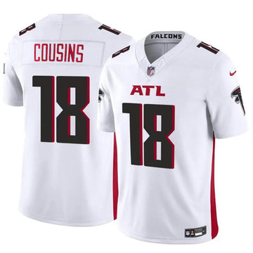 Kirk Cousins Atlanta Falcons white FUSE jersey